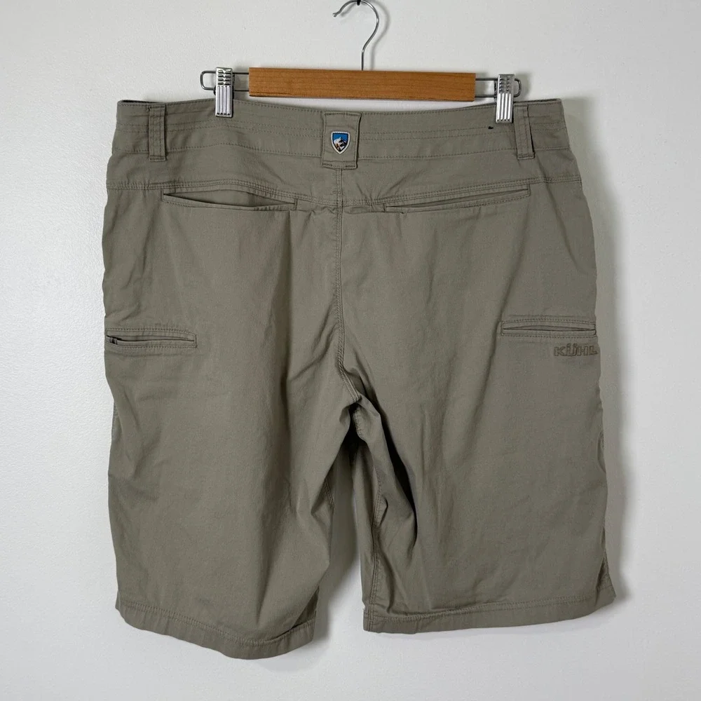 Kuhl Renegade Shorts Mens 38 Tan Hiking Outdoor Cargo Casual Gorpcore Travel